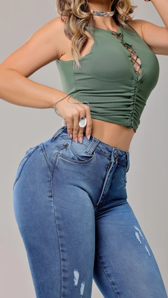 Calça Jeans Cigarrete Divine