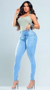 Calca Jeans Cigarrete Luna Premium