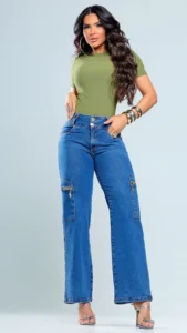 Calca Jeans Cargo Muse Premium