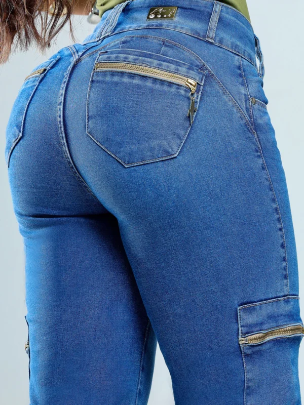 Calca Jeans Cargo Muse Premium