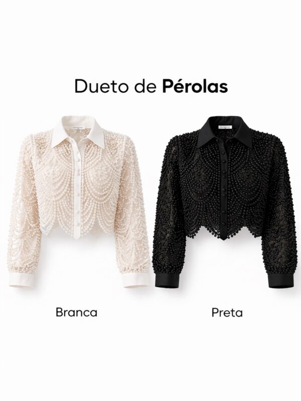 Camisa Perolada