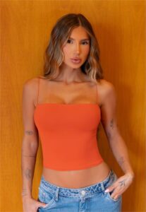 Blusa Regata Alça Fina Helo