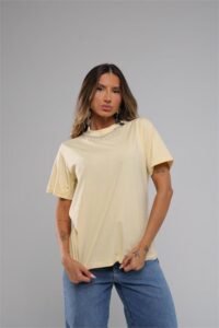 Blusa T-Shirt Oversized com Pedraria