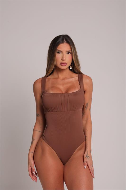 Body Alça Larga Drapeado Talya