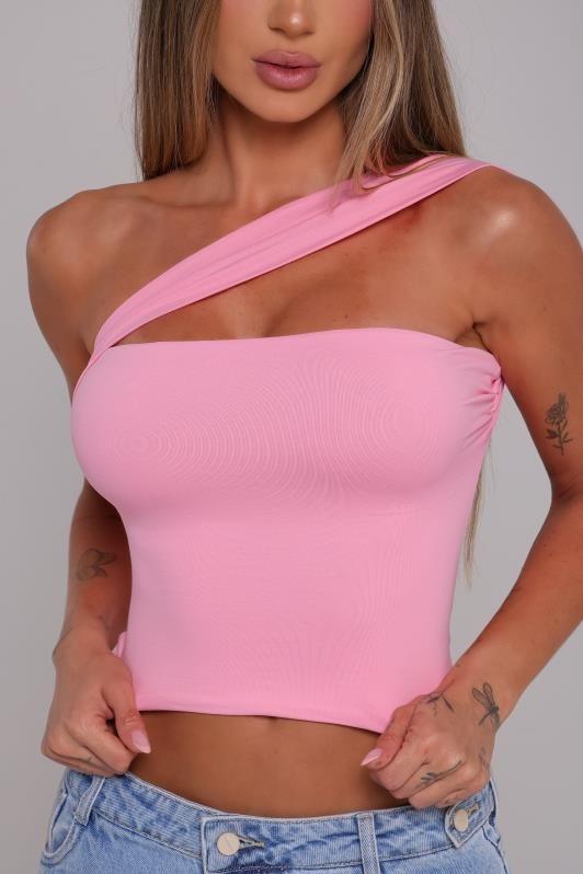 Cropped Um Ombro Só Andie