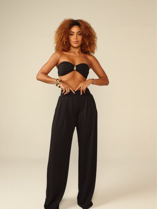 Conjunto Pantalona Efeito Silicone Juju