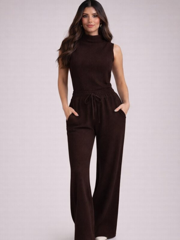 Conjunto Canelado Bela – Frete Grátis