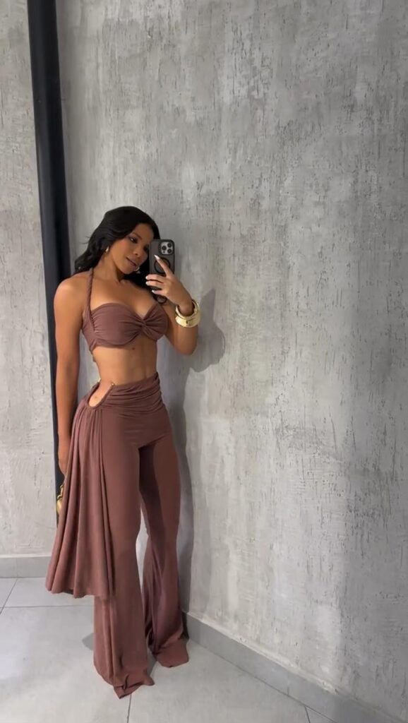 Conjunto Modelador Polli Top com Bojo + Calça | Exclusivo Morena Brazil