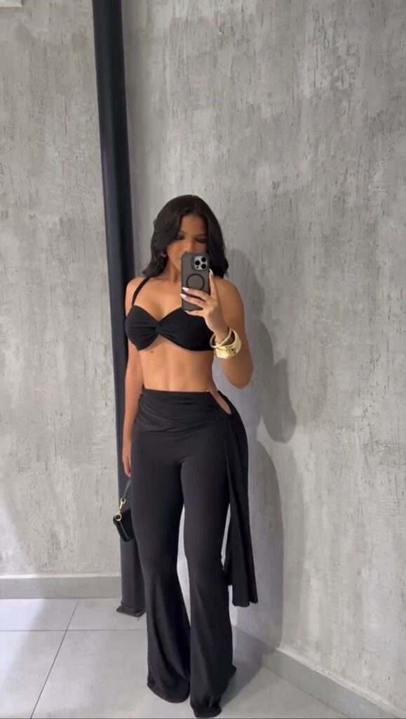 Conjunto Modelador Polli Top com Bojo + Calça | Exclusivo Morena Brazil