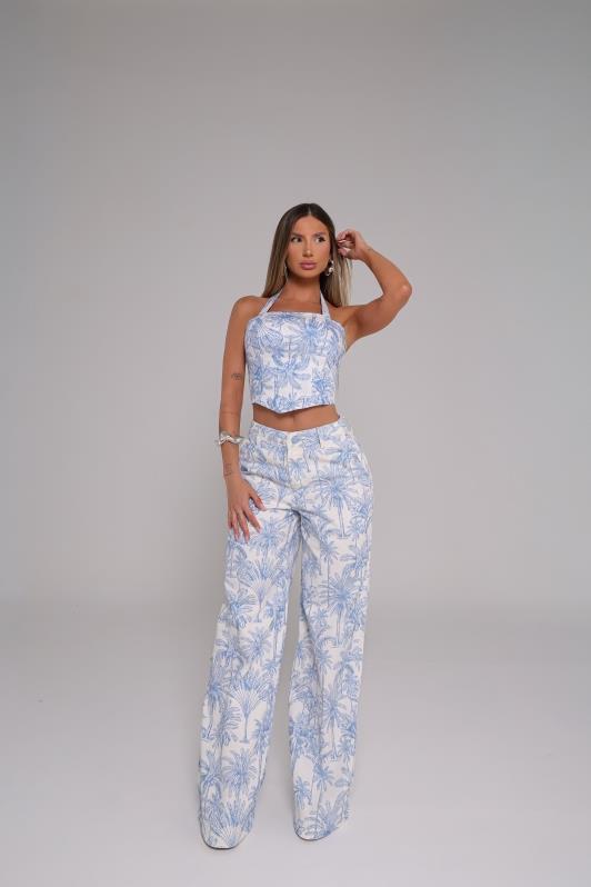 Calca Pantalona Jeans