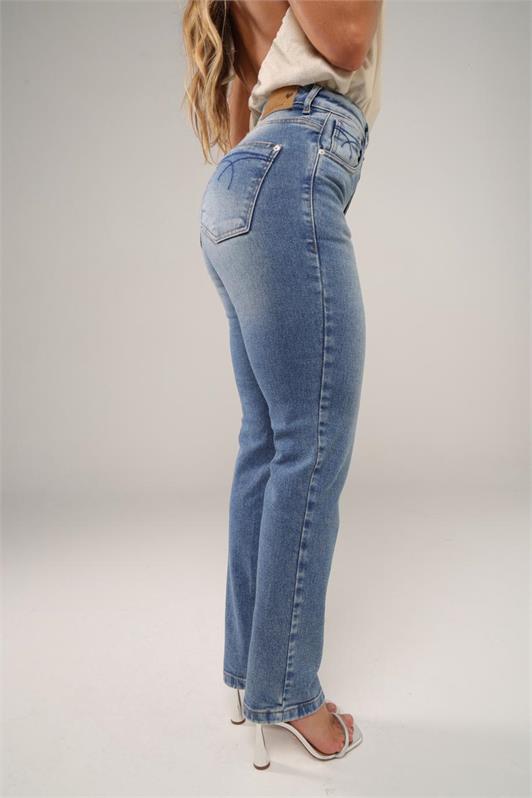 Calca Reta Jeans Premium